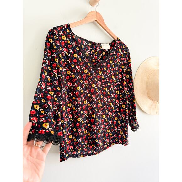 Sézane | Sezane | Marina Floral Lace Blouse | Sz 34/2 - Picture 3 of 11